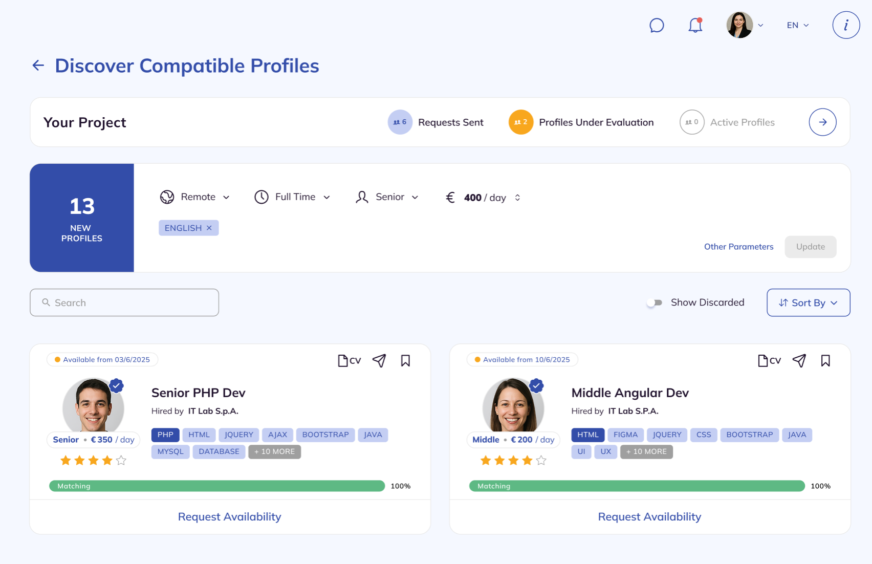 Discover Compatible Profiles